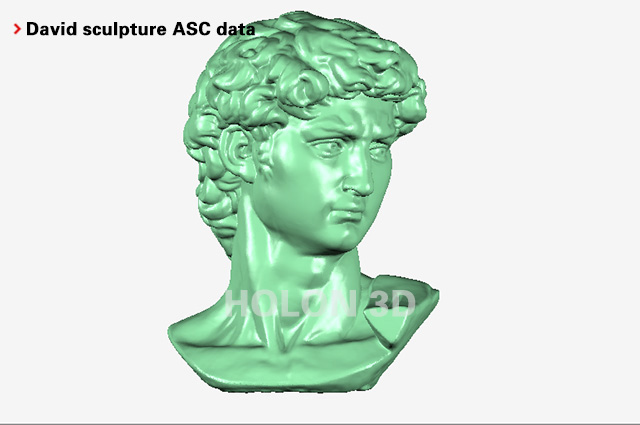 David sculpture ASC data