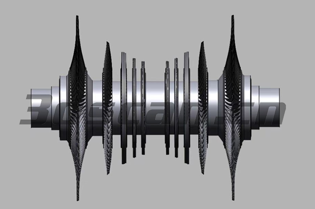 Steam turbine reverse design diagram