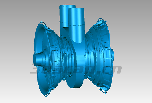 汽輪機逆向設計圖