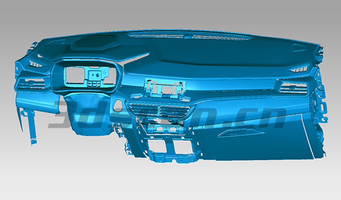 Vehicle Instrument Panel STL Data Diagram