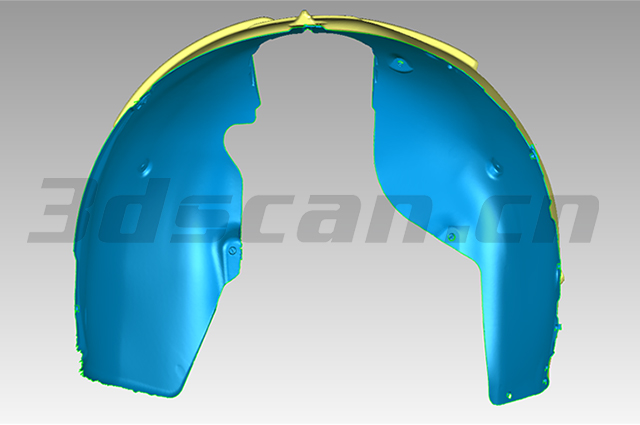 STL data diagram of automobile tire inner cover