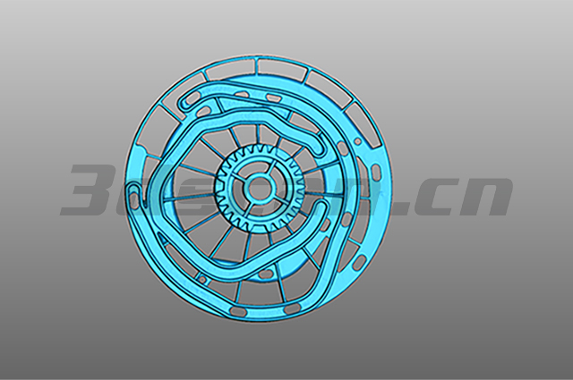 Gear STL data graph